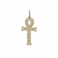 Pave Cuban Ankh Pendant (10K) Popular Jewerly New York