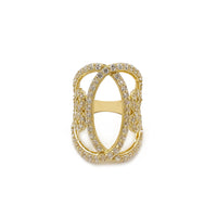 Pave Heart Love Ring (14K) Popular Jewelry Նյու Յորք