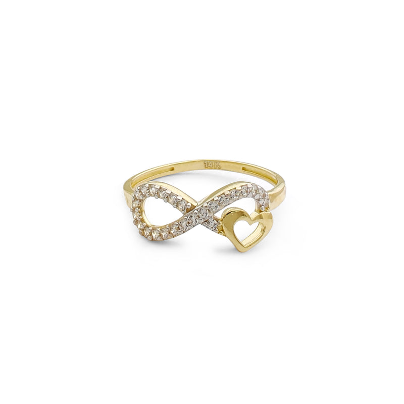 Pave Infinity Love Ring (14K) Popular Jewelry New York