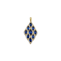 Peacock Tail Pendant (14K) Popular Jewelry New York