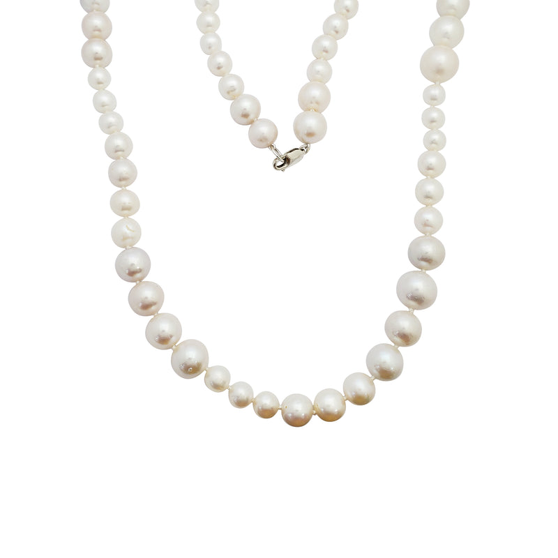Pearl Necklace (Silver)