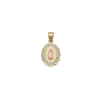 Petal-foliga taimane tipiina Virgin Mary asoa (14K) Popular Jewelry Niu Ioka