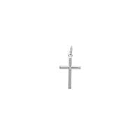 Plain Tube Cross Pendant (Silver) Popular Jewelry New York