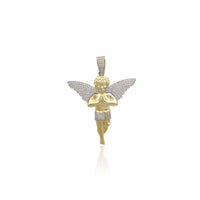 Dvobojni anđeo koji se moli (14K) Popular Jewelry Njujork