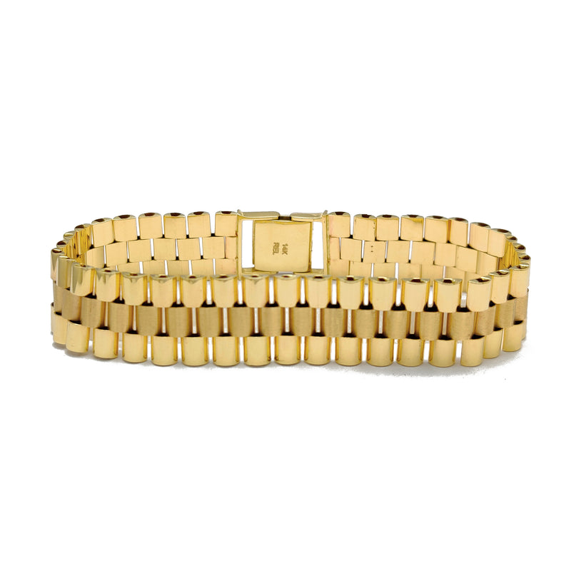 Presidential Gold Bracelet (14K) Popular Jewelry New York