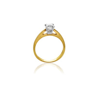 Princess Cut Solitaire Diamond Üzük (14K) Popular Jewelry New York
