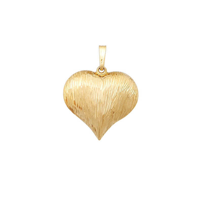 Puffy Heart Pendant (14K) Popular Jewelry New York