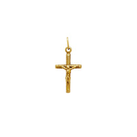Puffy Lightweight Crucifix Pendant (14K) Popular Jewelry New York