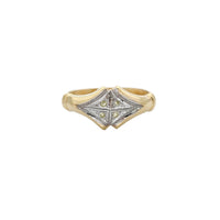 Pyramid CZ Ring (14K) Popular Jewelry New York
