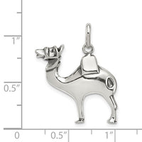 Antiqued Camel Pendant (Silver)