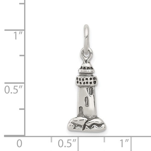 Lighthouse Pendant (Silver)
