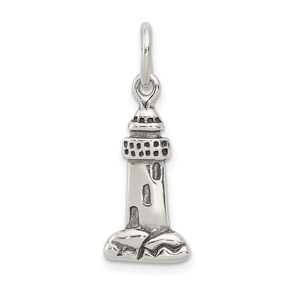 Lighthouse Pendant (Silver)