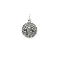 Antique-Finish Scorpio Zodiac Pendant (Silver)
