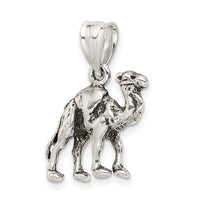 3D Camel Pendant (Silver)