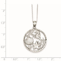 Sea Animal Pendant (Silver)