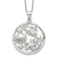 Sea Animal Pendant (Silver)