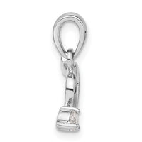 Heart and Arrow Pendant (Silver)