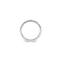 Aries Zodiac Sign Band Ring (Silver)