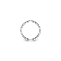 Taurus Zodiac Sign Band Ring (Silver)