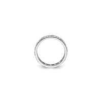 Capricorn Zodiac Sign Band Ring (Silver)