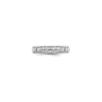Aquarius Zodiac Sign Band Ring (Silver)