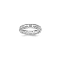 Aquarius Zodiac Sign Band Ring (Silver)
