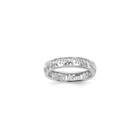 Virgo Zodiac Sign Band Ring (Silver)