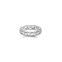 Scorpio Zodiac Sign Band Ring (Silver)