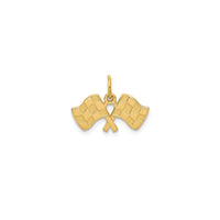 Racing Flags Pendant (14K)