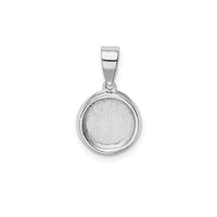 Round Opal Pendant (Silver)