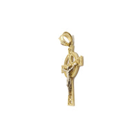 Radiant Jesus Crucifix Pendant (14K).