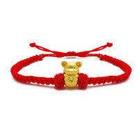Rat Chinese Zodiac Sign Red String (24K) Popular Jewelry New York