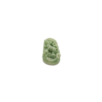 Potkan [鼠] [十二生肖] Čínsky Zodiac Jade Pendant, Popular Jewelry New York