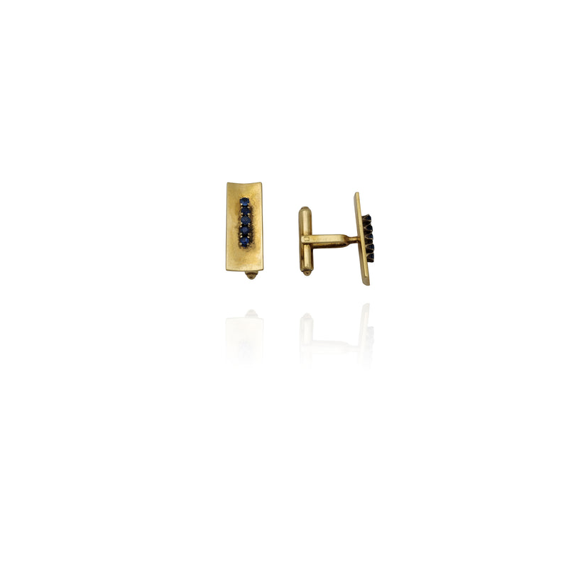 Rectangular Cuff Link (14K)