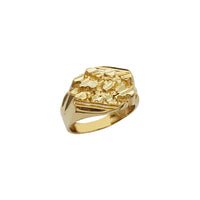Ridged Nugget Ring (10K) Popular Jewelry New York