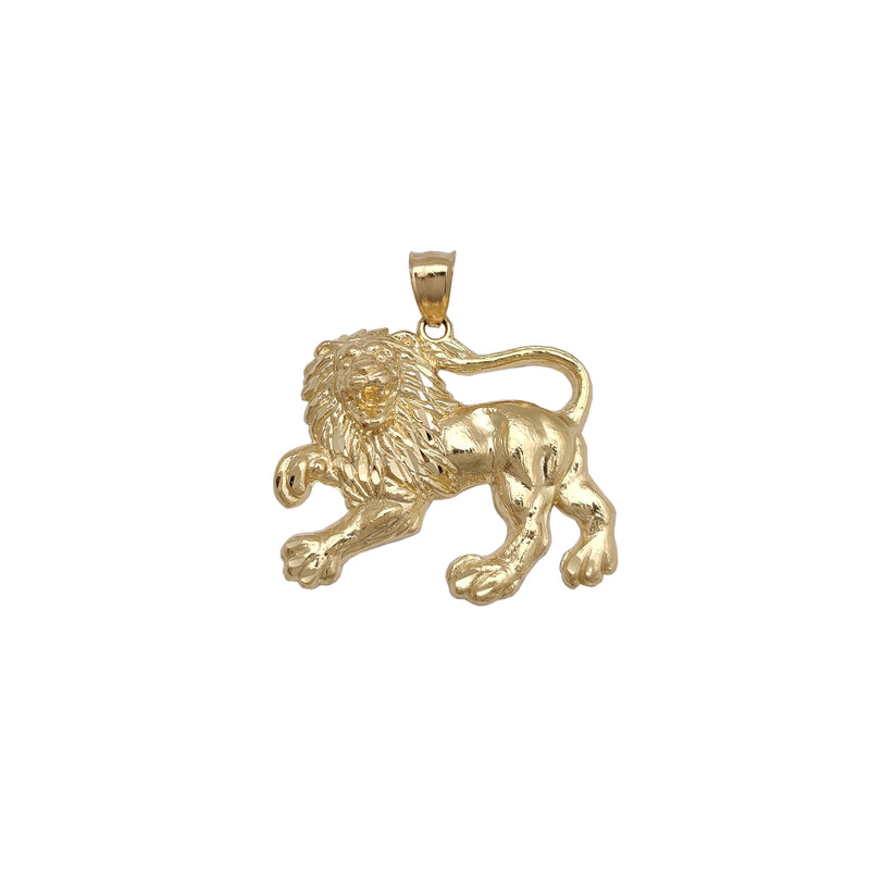 Roaring Lion Pendant (14K) Popular Jewelry New York