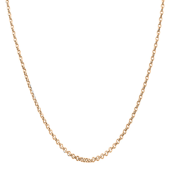 Rolo/Cable Rose Gold Chain (14K)