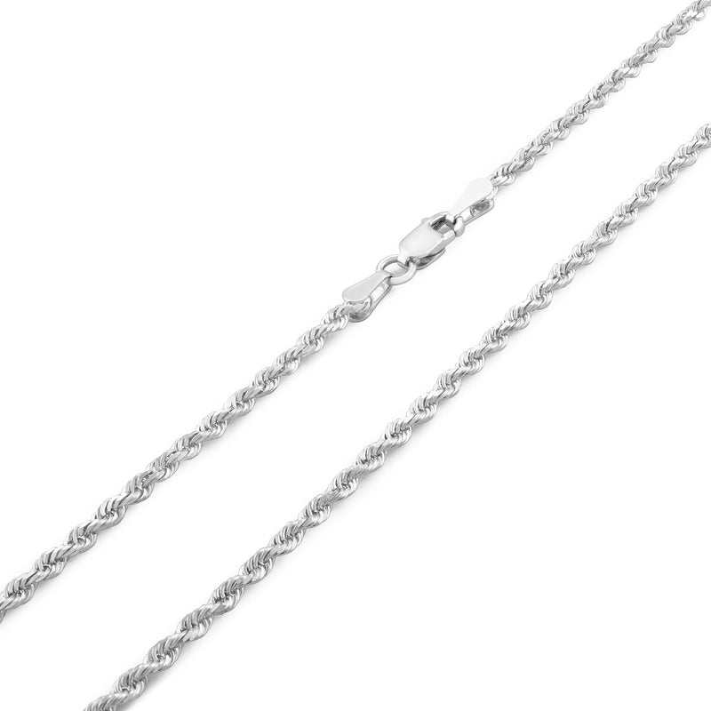 Solid Rope Chain (Silver)
