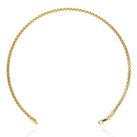 Round Box Anklet (14K)