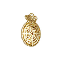 Royalty Queen Crowned Memorial Picture Pendant (14K) Popular Jewelry New York