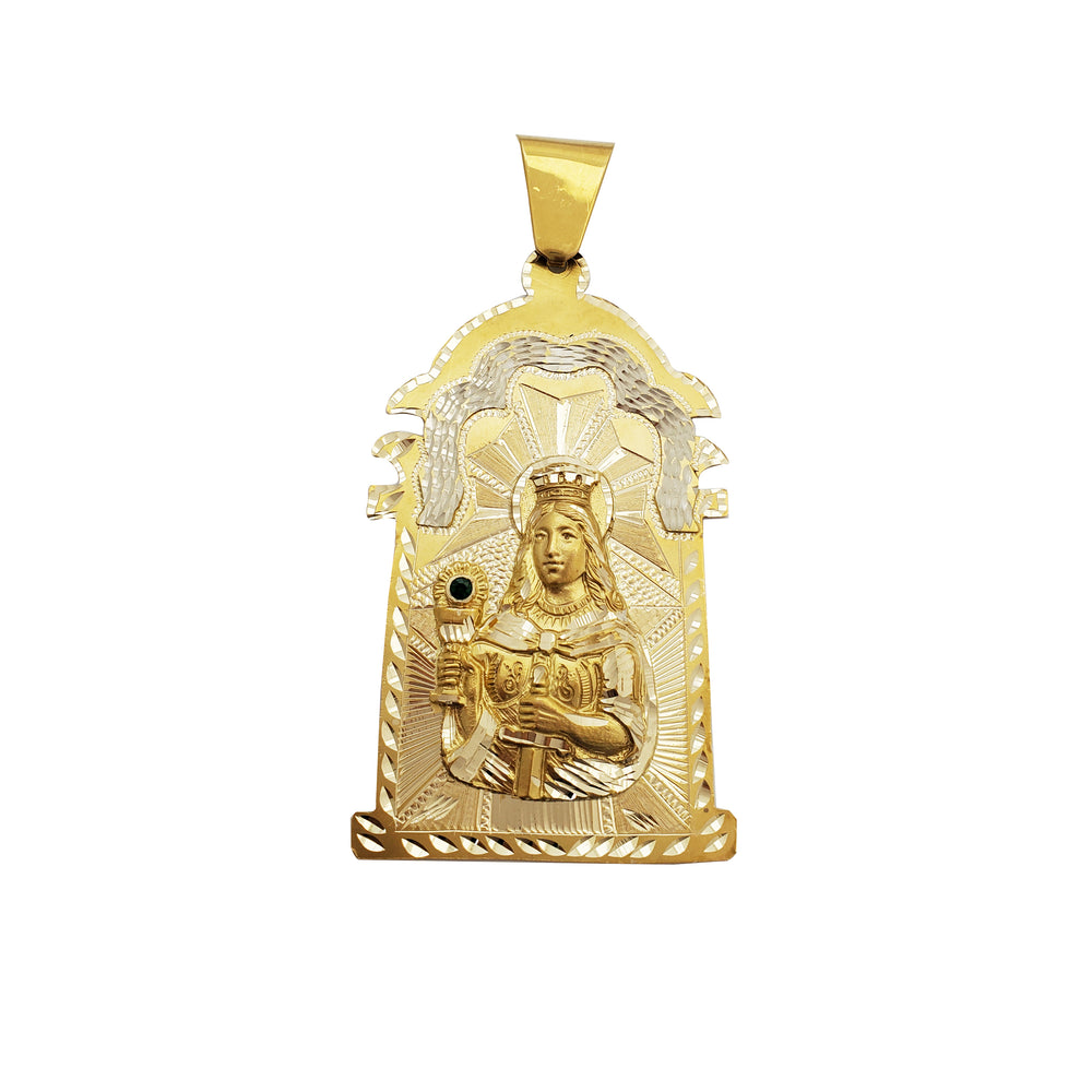 Saint Barbara Pendant (14K)