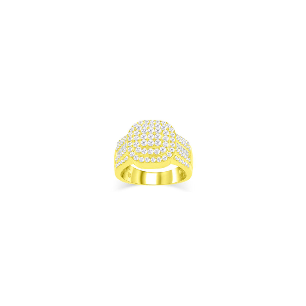 Square Shape Diamond Ring (14K)