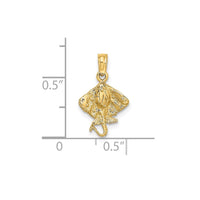 Stingray Pendant (14K)