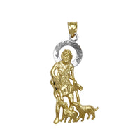 Saint Lazarus Diamond Cuts Pendant (14K) Popular Jewelry New York
