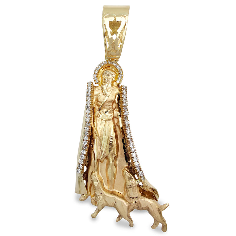 Saint Lazarus Pendant (14K) Popular Jewelry New York