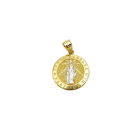 Pendant tal-Medallion ta 'Santa Barbara (14K) Popular Jewelry NY