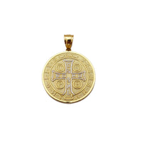 Müqəddəs Benedikt Medalyon Kulon (14K) Popular Jewelry New York
