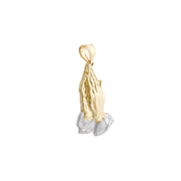 Sandblast Praying Hands (14K) Popular Jewelry New York