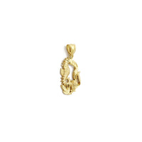 Seashorse on seafloor Pendant (14K) Popular Jewelry New York