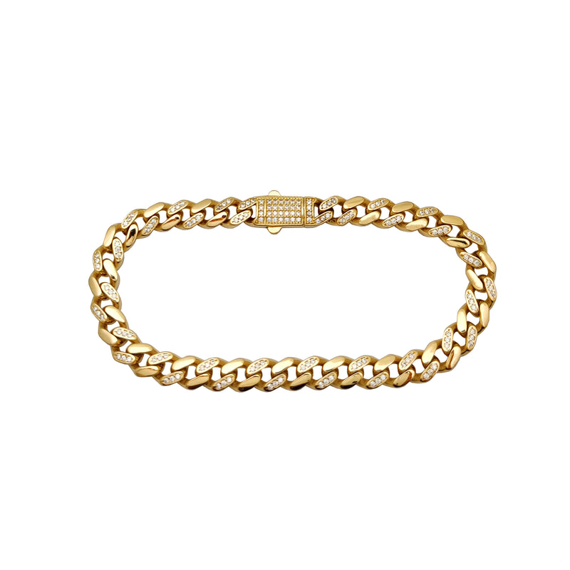 Semi-Icy Monaco Bracelet (14K) Popular Jewelry New York